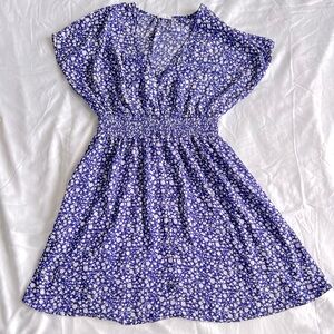 Sienna Sky Floral Mini Dress